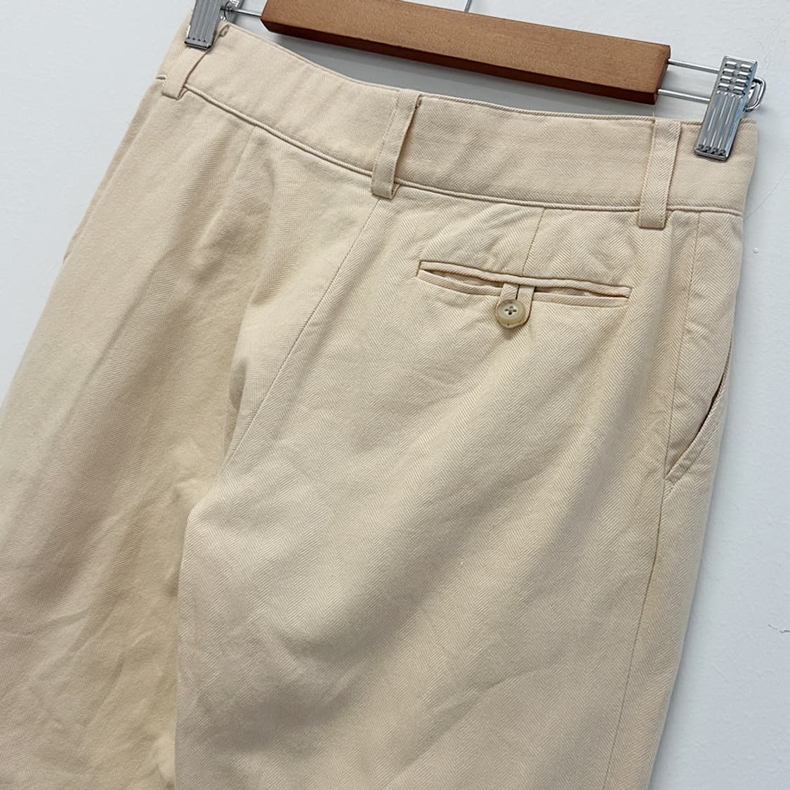 폴로 랄프로렌 코튼 치노 팬츠 면바지 베이지 여성 27in 상품이미지4