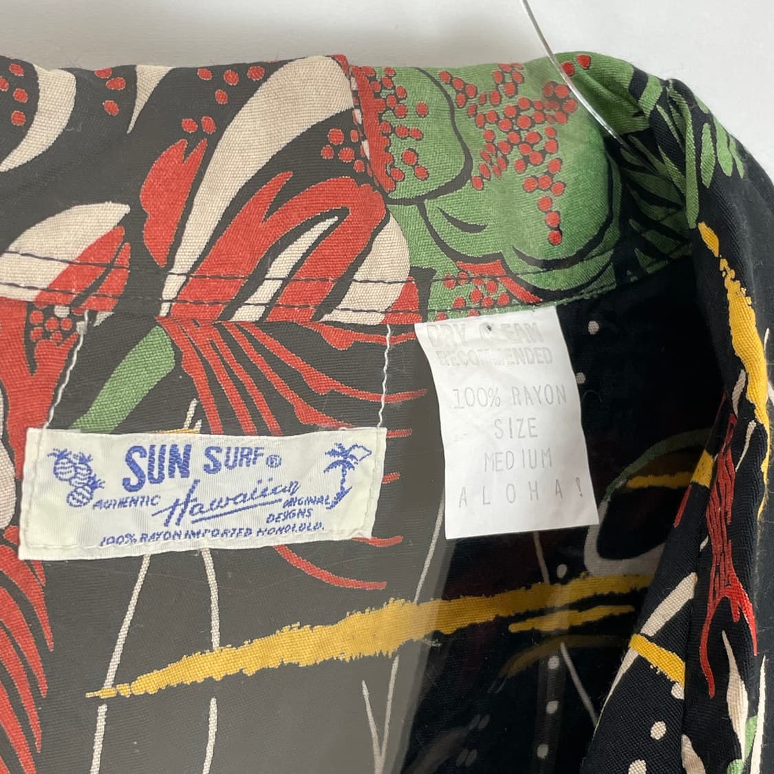 선서프 sun surf 레이온 하와이안셔츠 상품이미지2