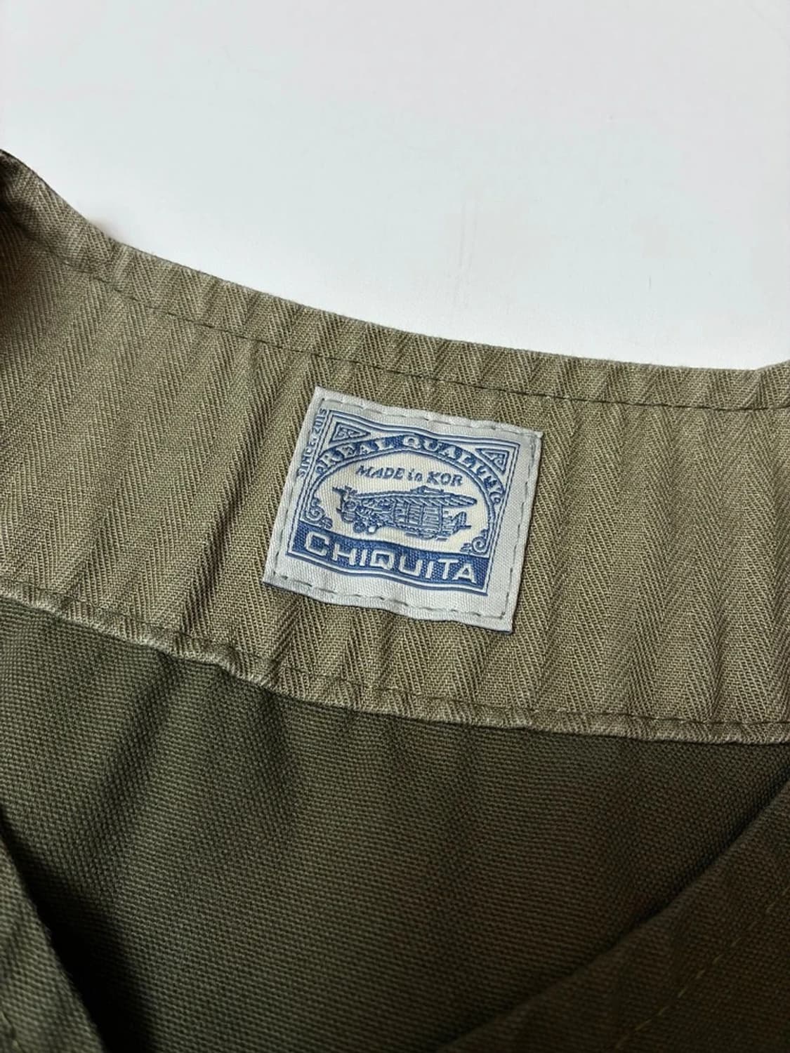 치키타 CHIQUITA 20ss 캔버스 라이너 자켓 PN8428 상품이미지6