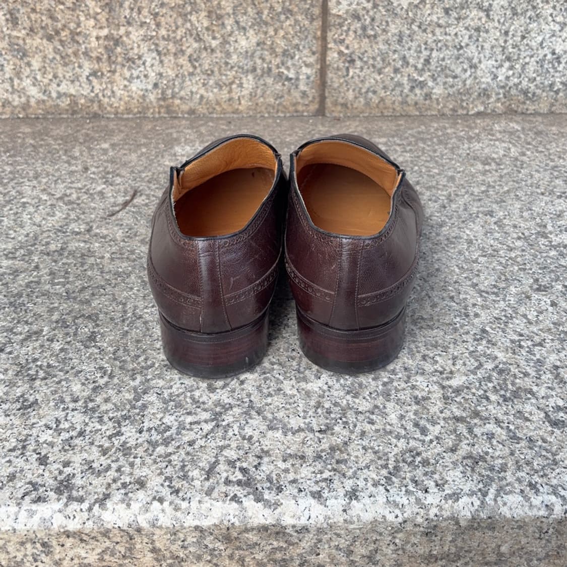 a.testoni Brown Leather Loafers 상품이미지6