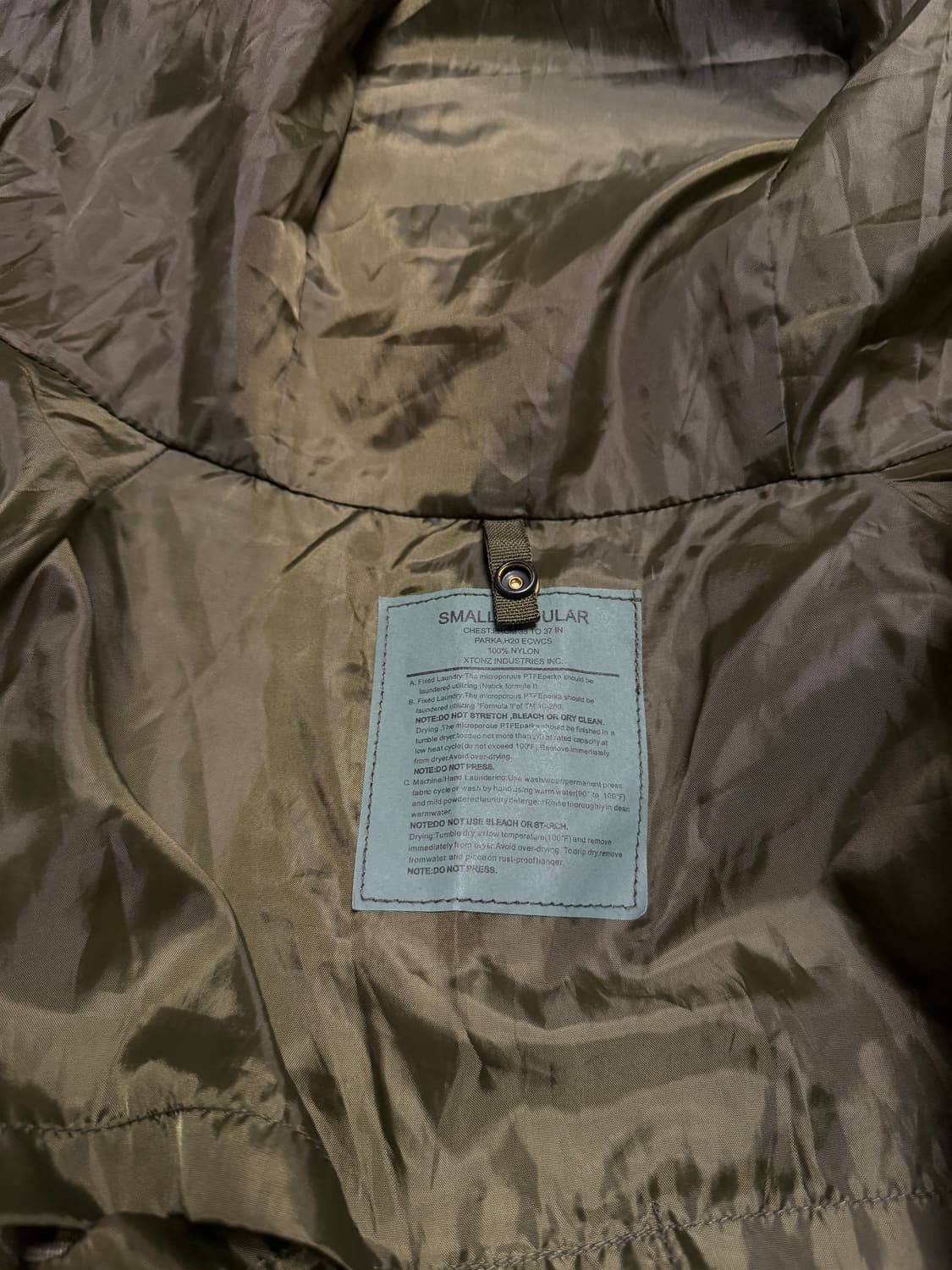 미군 고어텍스 카모 바람막이 상품이미지3