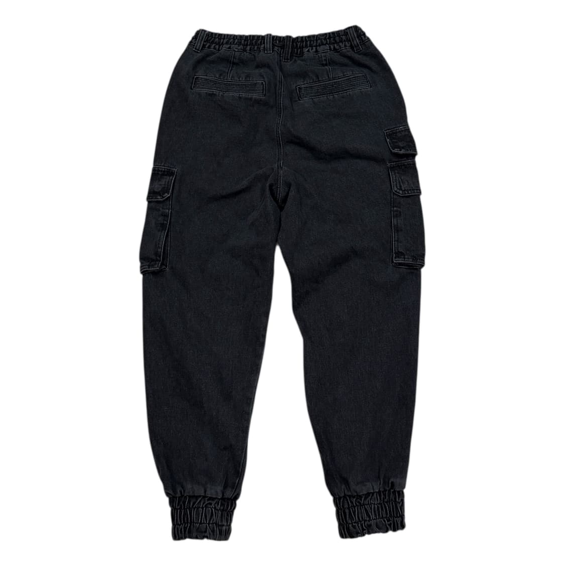 지오송지오 카고 데님 조거팬츠 바지 블랙 78 상품이미지3