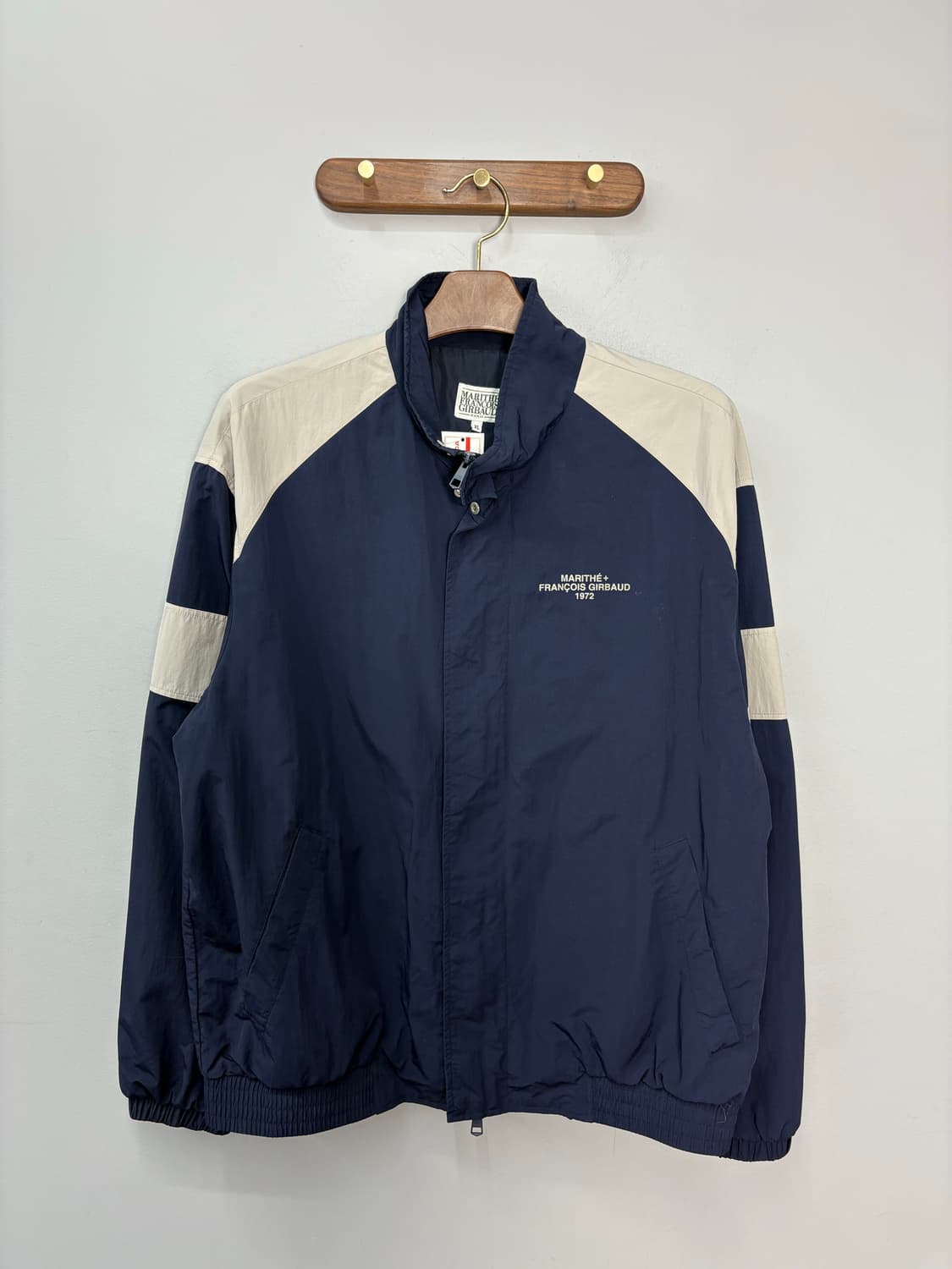 마리떼 프랑소와저버 나일론 컬러블록 베이스볼 자켓 A3282 상품이미지2