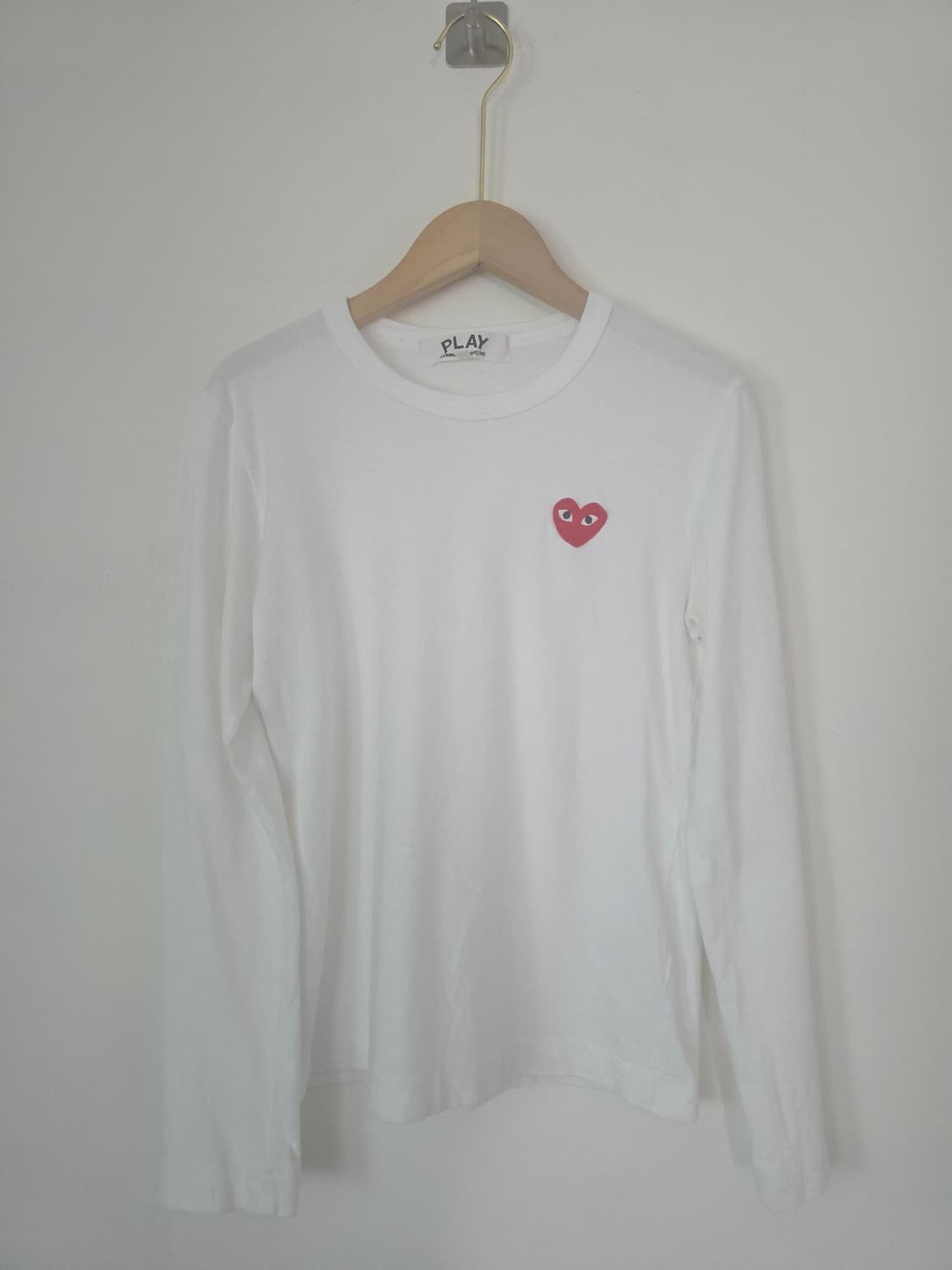 꼼데가르송 플레이 COMME des GARCONS PLAY 하트 와펜 긴 상품이미지1