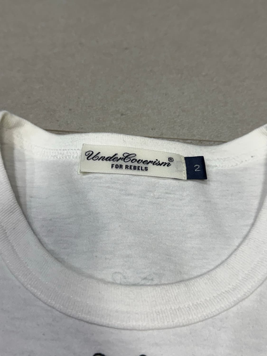 2009 언더커버 양면 남성 프린팅 poptones 반팔 티셔츠 상품이미지3