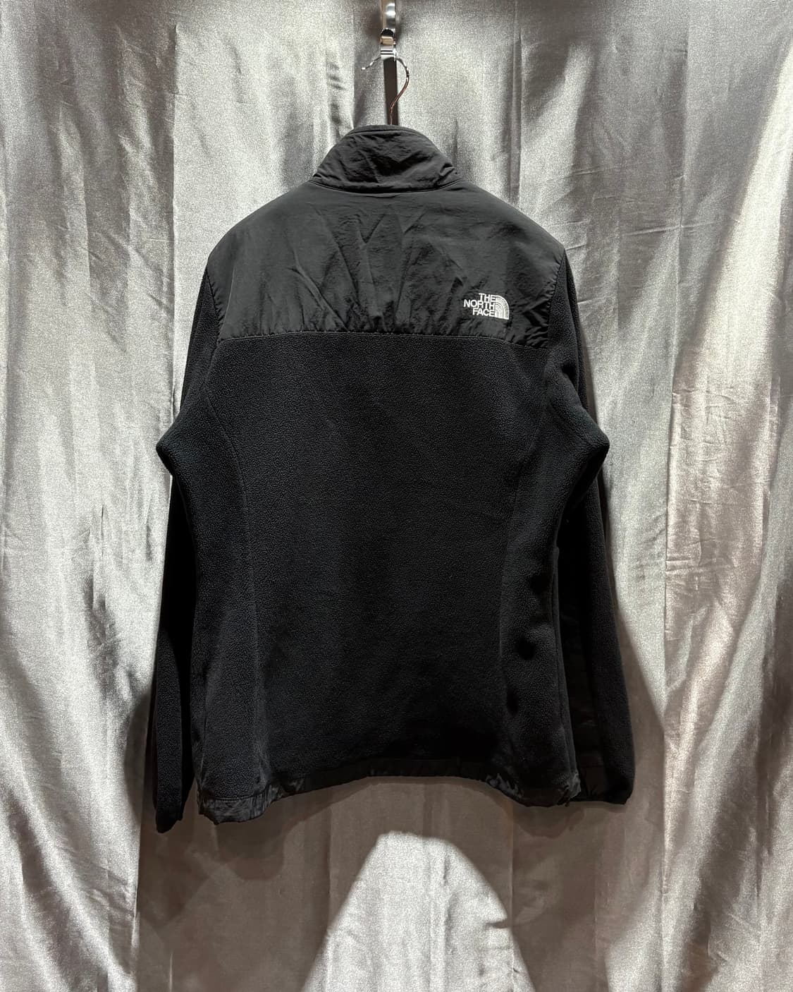 L 노스페이스 나일론 믹스 블랙 플리스 상품이미지2