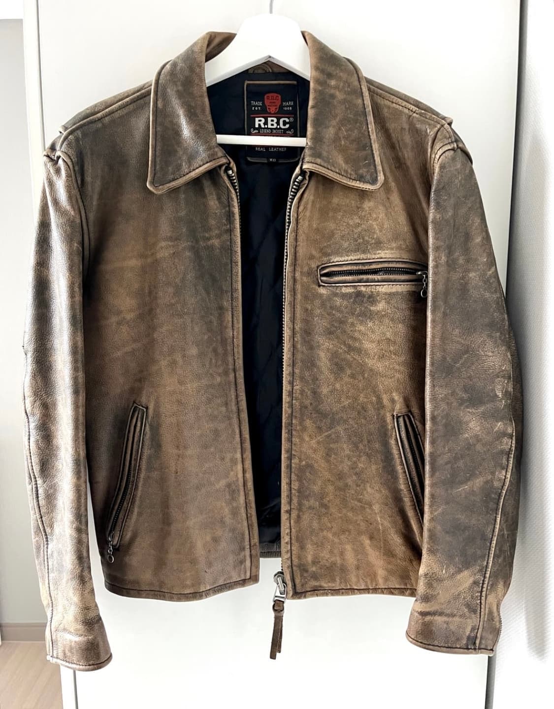 RBC 에이징 가죽자켓 상품이미지3