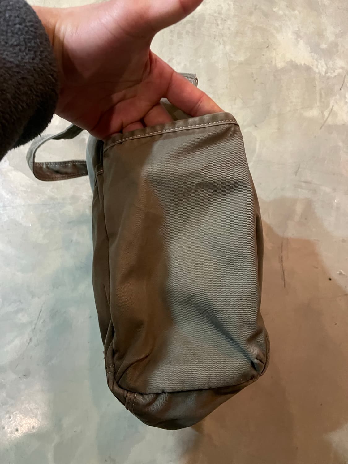 요시다 포터 밀리터리 카키 크로스백 상품이미지5