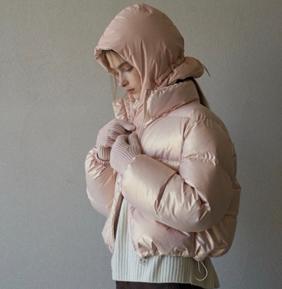 라퍼지 포 우먼 크롭 패딩 S 상품이미지1