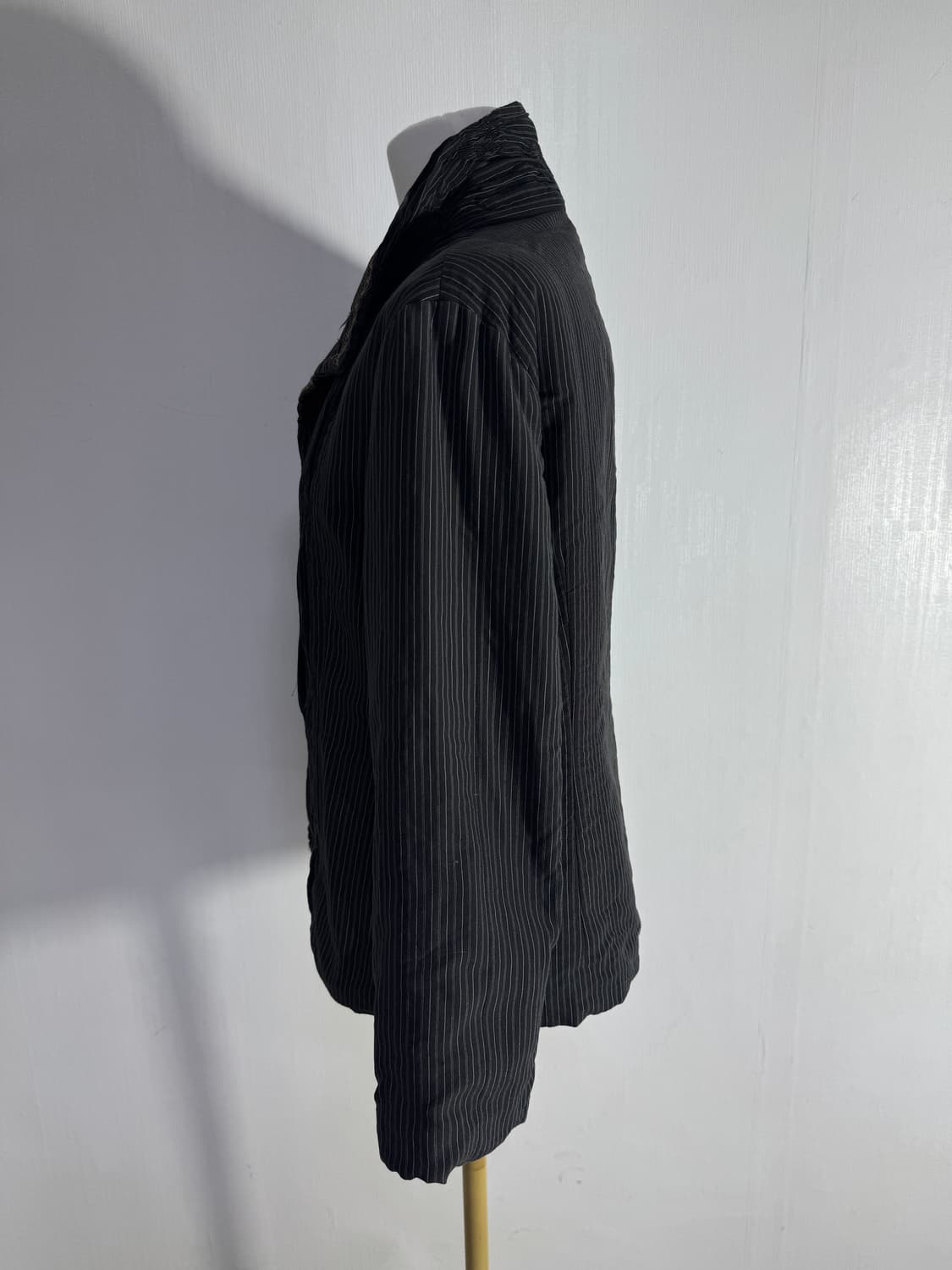 이세이미야케 HaaT 스트라이프 셔링 자켓 상품이미지3