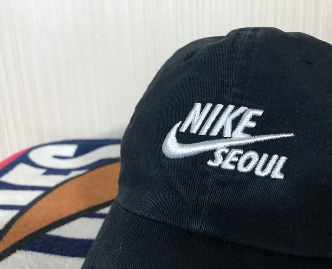 나이키서울(SEOUL) 한정모자/볼캡/태극기패치/블랙 상품이미지5