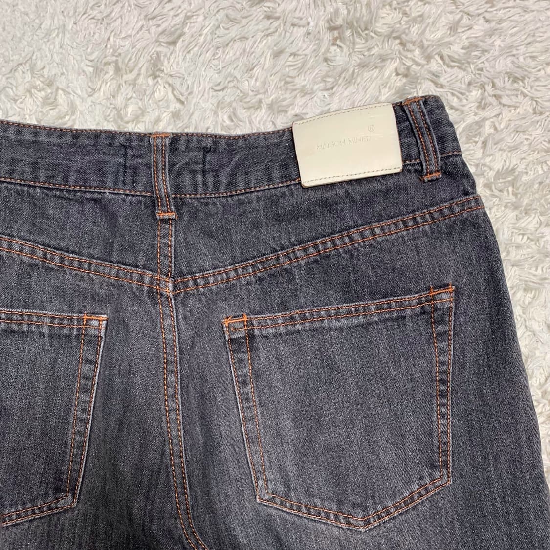[31] 메종 미네드 원턱 루즈 와이드핏 데님팬츠 상품이미지1