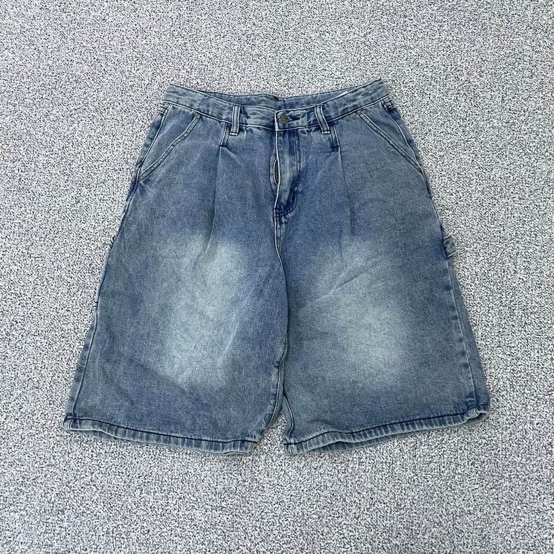 실측확인 디미트리 버뮤다 데님 반바지 0303S2 상품이미지1