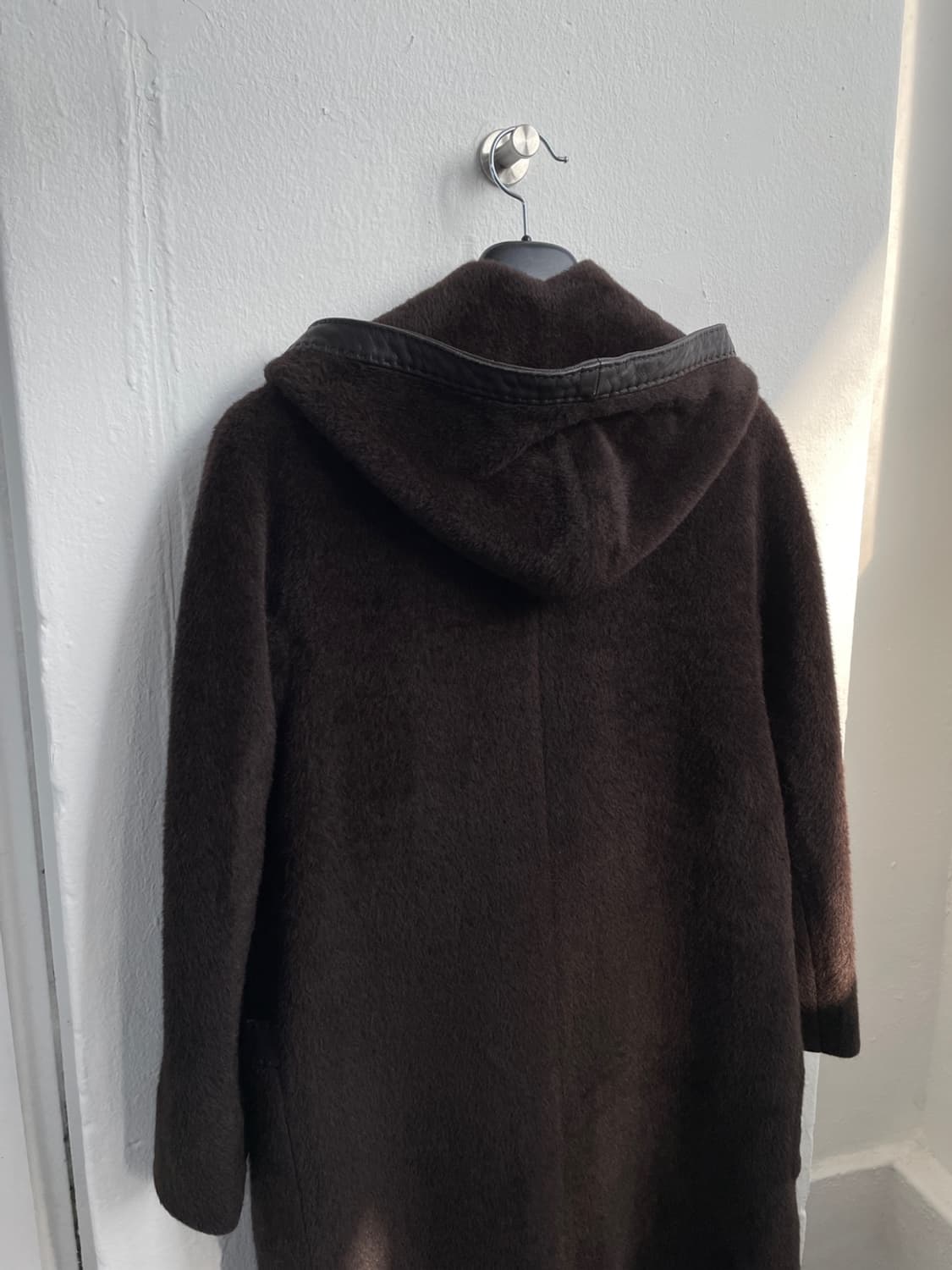 막스마라 알파카 후드 코트  상품이미지4