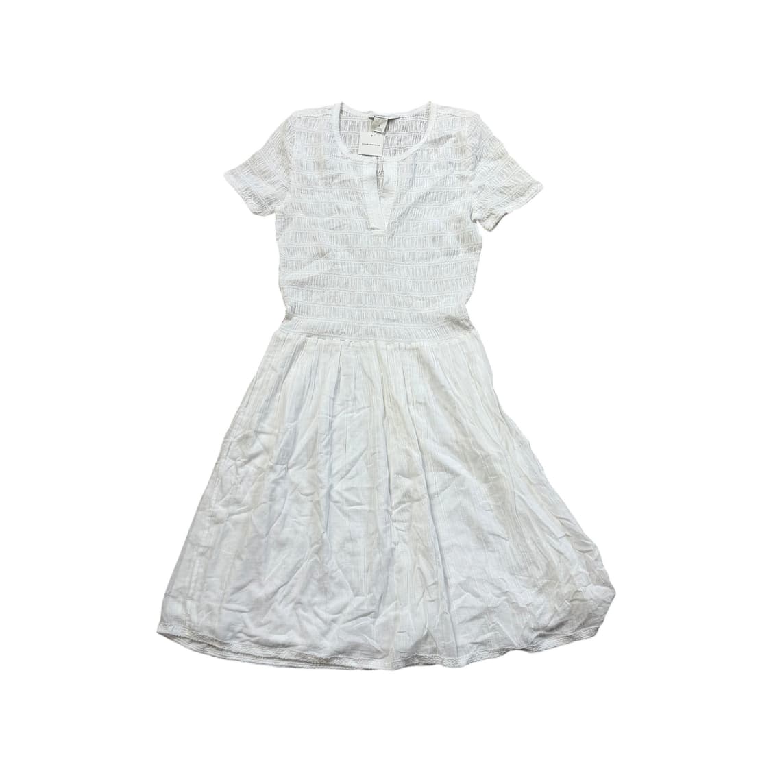 클럽 모나코 플리츠 화이트 원피스  상품이미지1