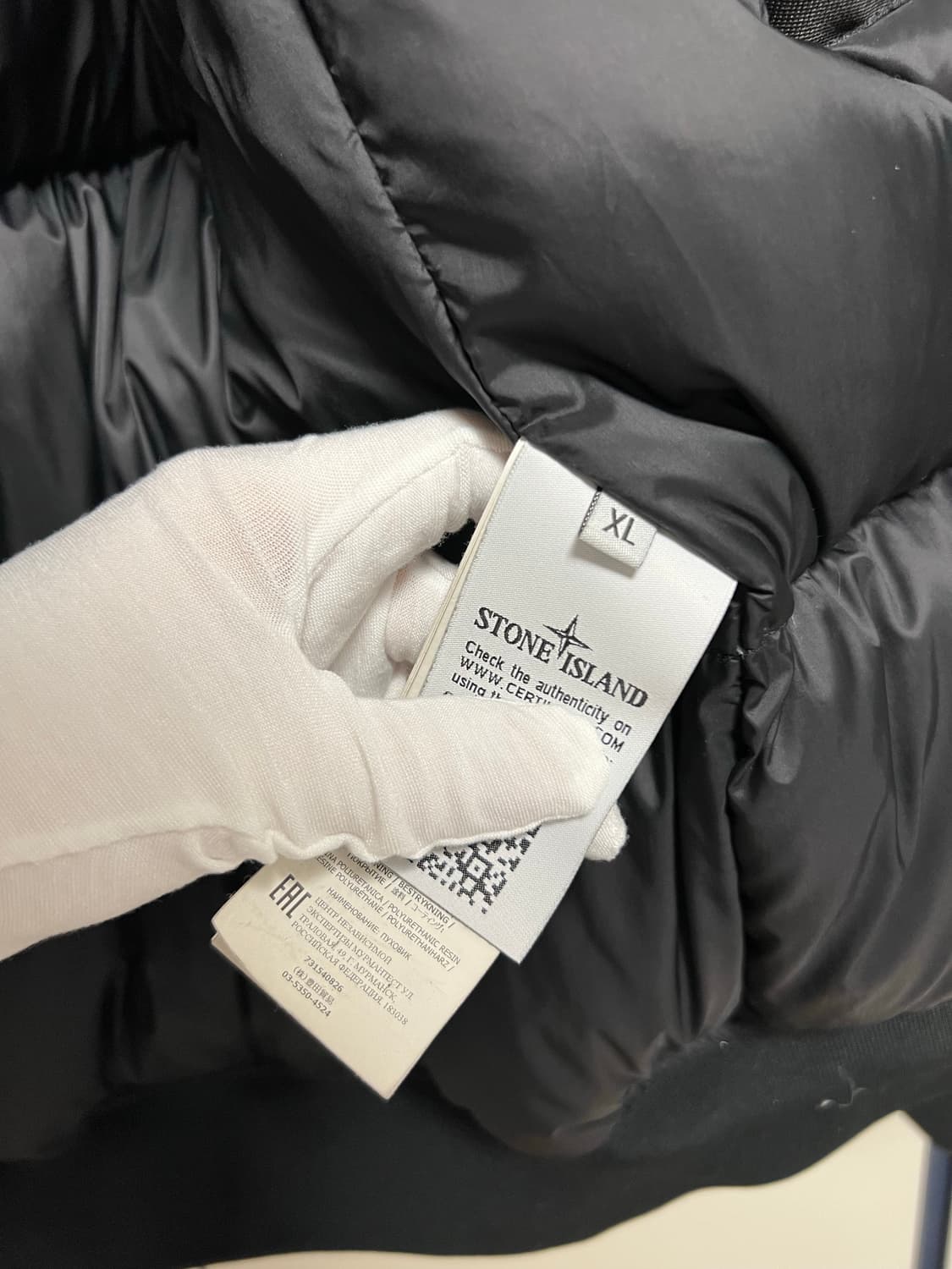 [XL] 스톤 아일랜드 마이크로랩스 다운 패딩 상품이미지4