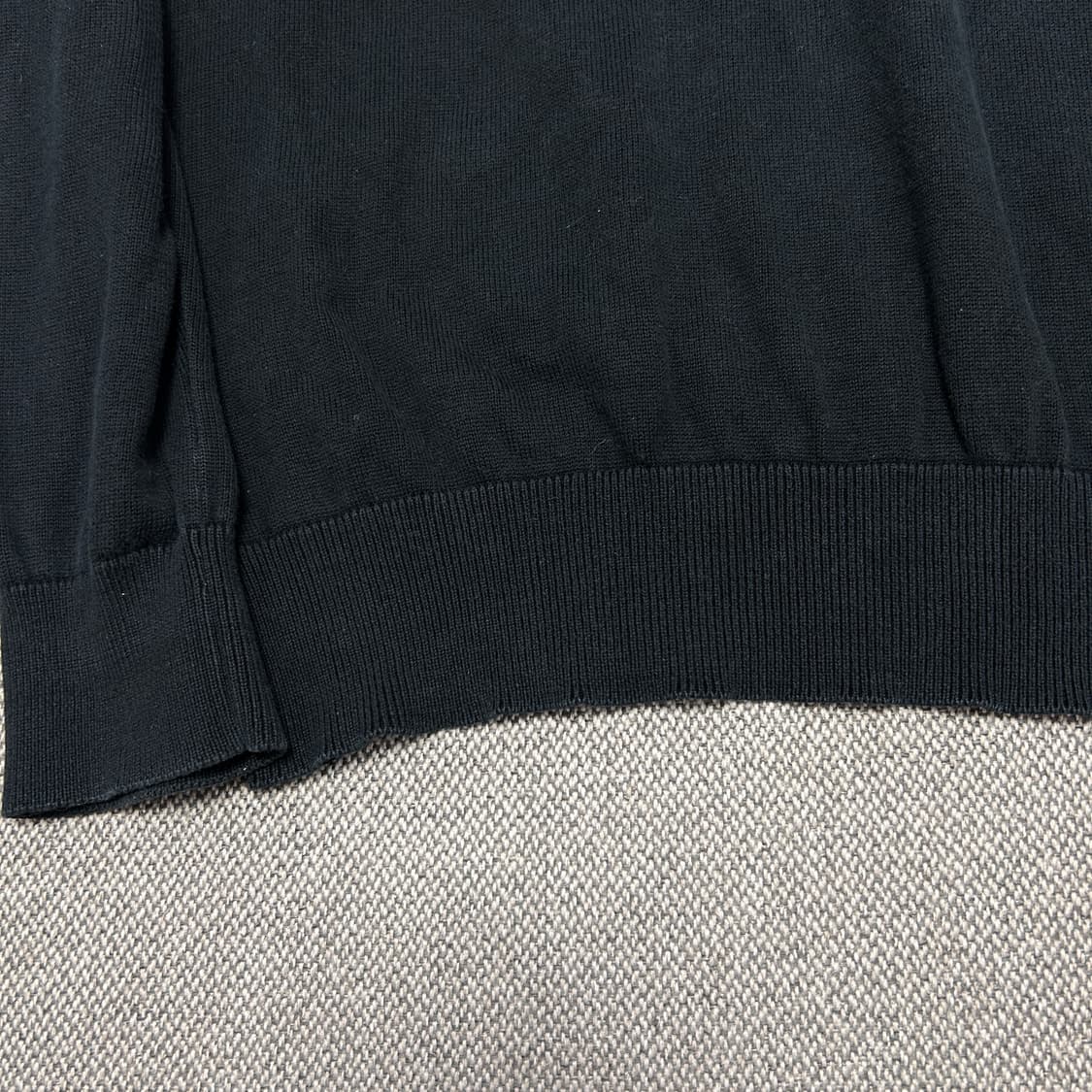 폴로 피마코튼 브이넥 니트(M) 상품이미지7