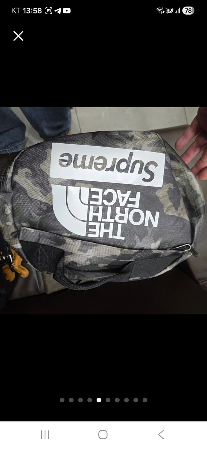 노스페이스X슈프림 카모 백팩 상품이미지9