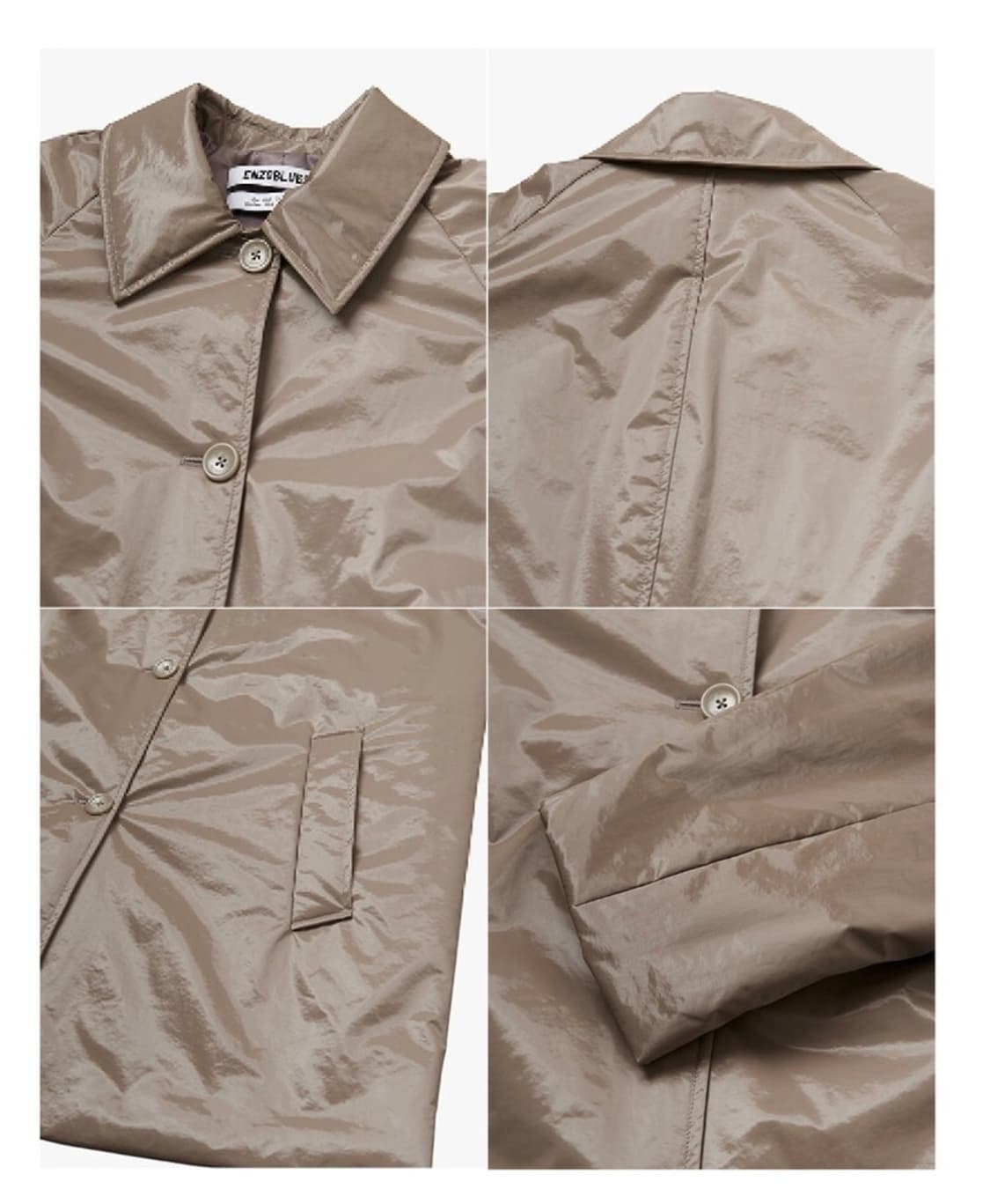 ENZO BLUES 엔조블루스 글로시 소프트 패딩 상품이미지8