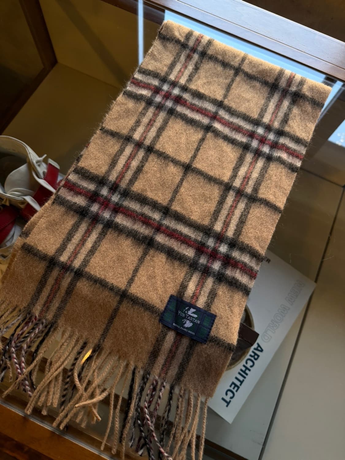 YUR TARTAN 램스울 머플러 상품이미지10