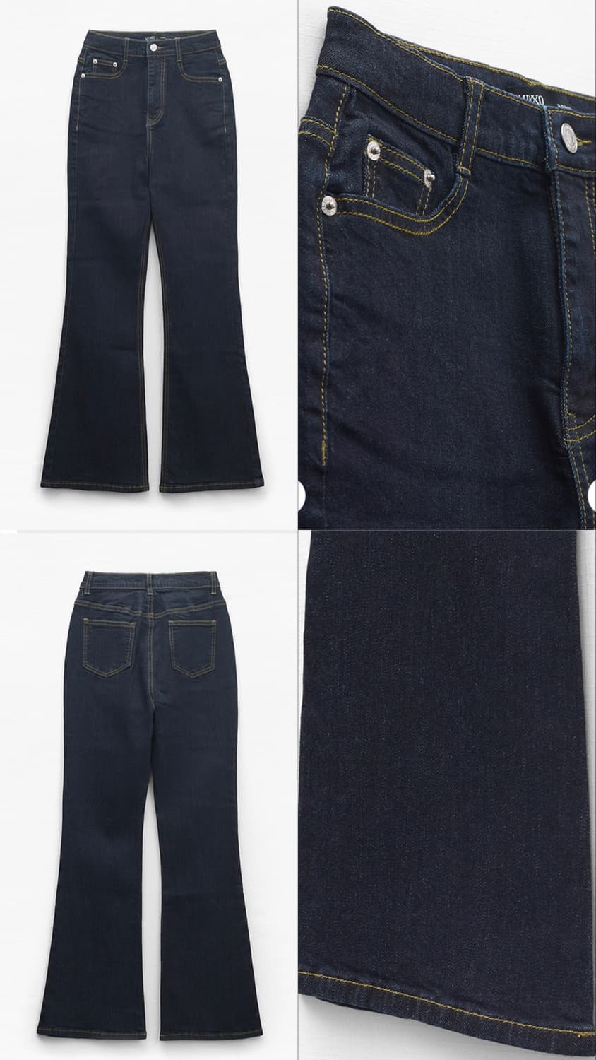 미쏘)부츠컷 생지데님 팬츠 24사이즈 상품이미지6