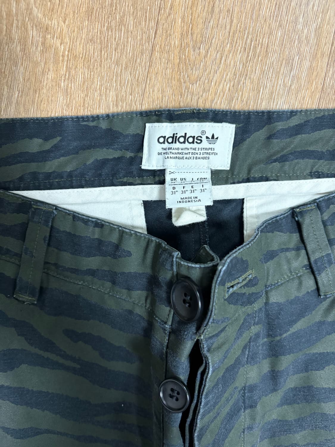 아디다스 지브라 패턴 바지 상품이미지2