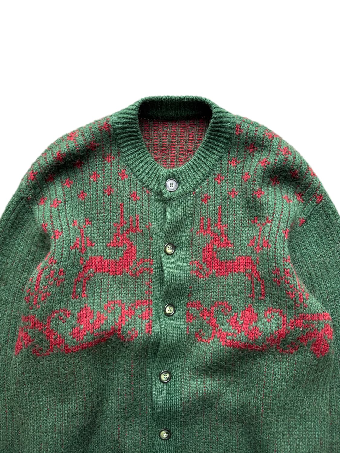 80s 모헤어 가디건 L 상품이미지3