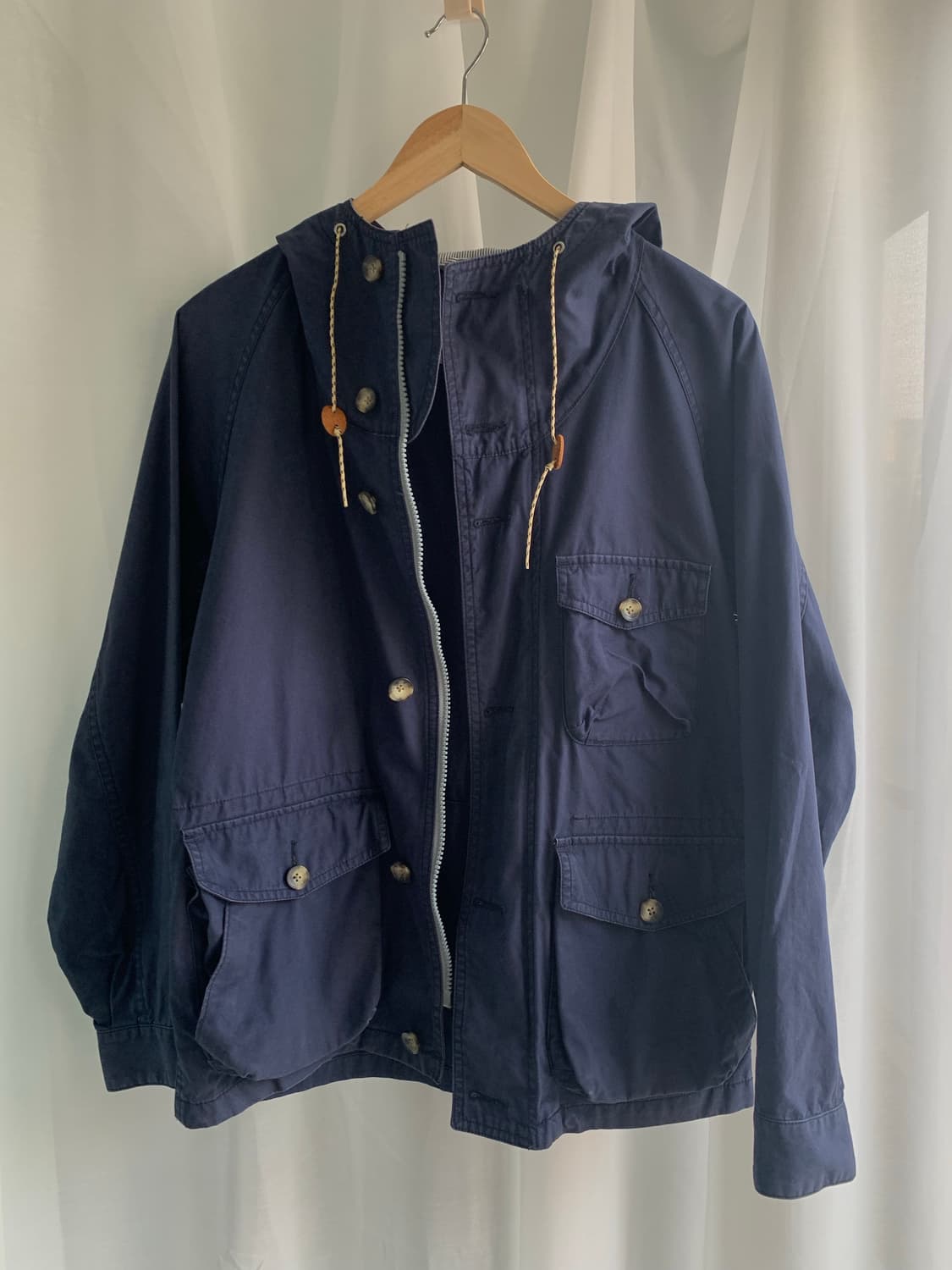 Navy safari jacket 상품이미지6