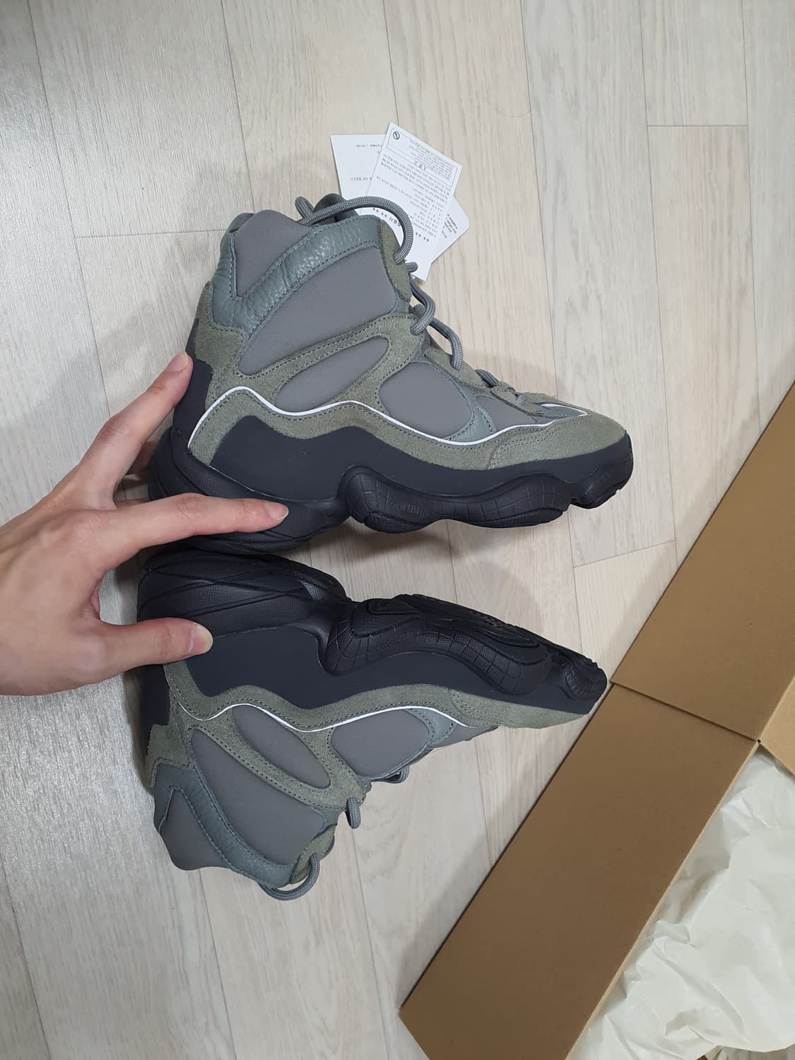 아디다스 이지 500 하이 미스트 슬레이트 yeezy yzy 상품이미지1