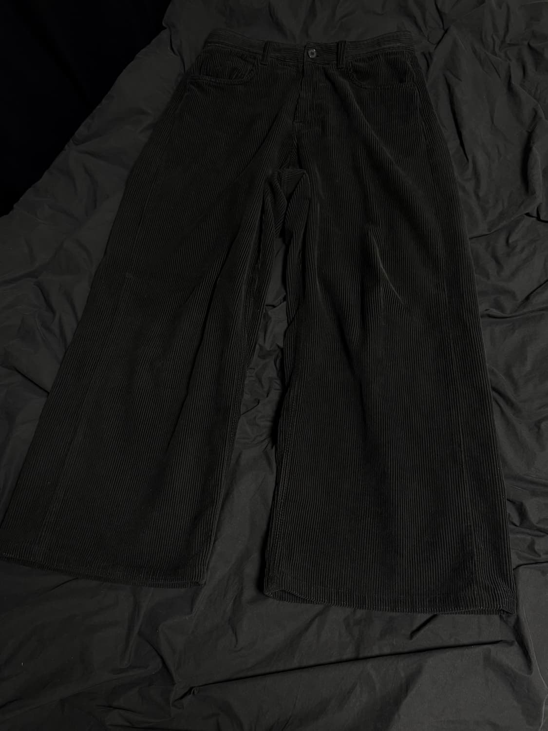 누마레 EE 코듀로이 팬츠 블랙 M 상품이미지3