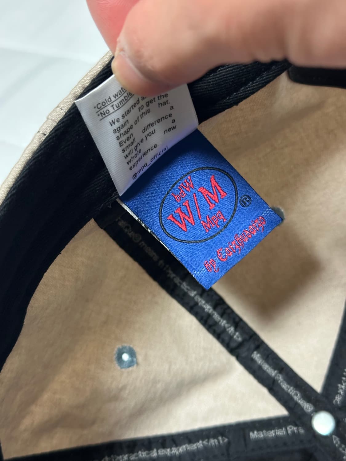 MPQ telemarket cap 볼캡 상품이미지4