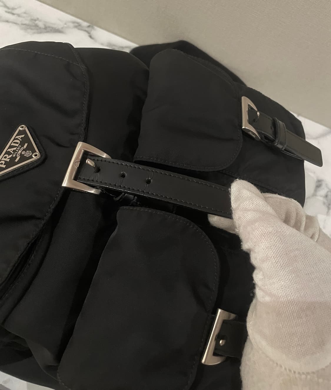 정품 프라다 백팩 스몰 상품이미지7