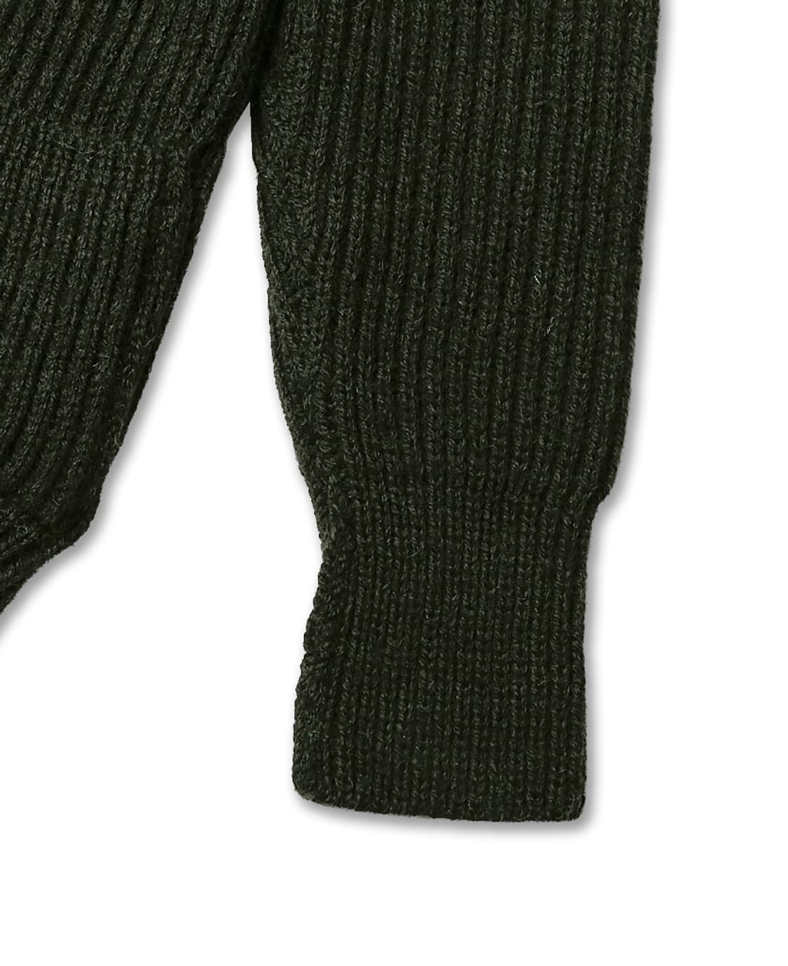 블랙쉽 [Black Sheep] 프리미엄 카키 니트 숄카라 가디건 상품이미지4