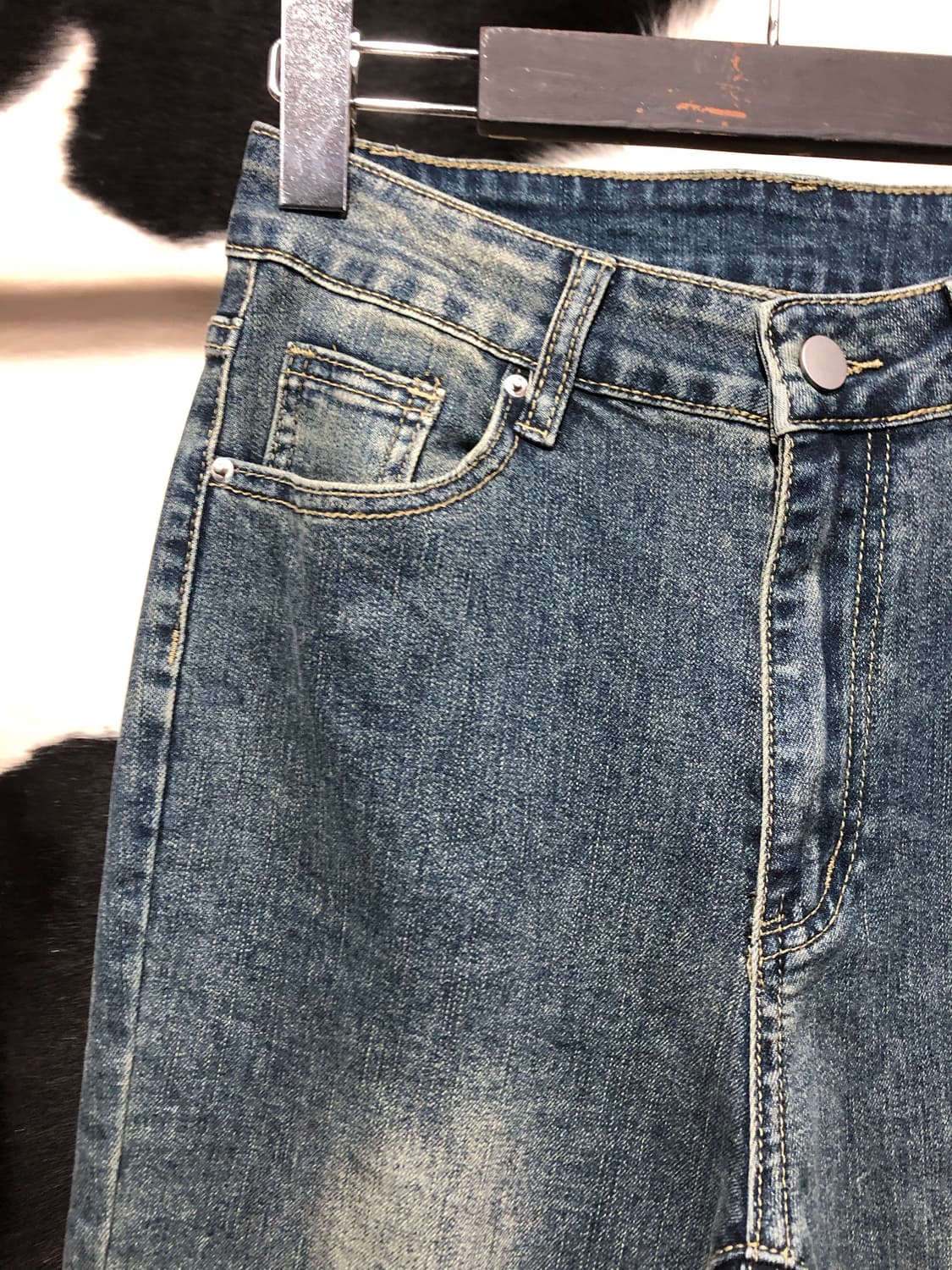 데님워싱팬츠 부츠컷 상품이미지2