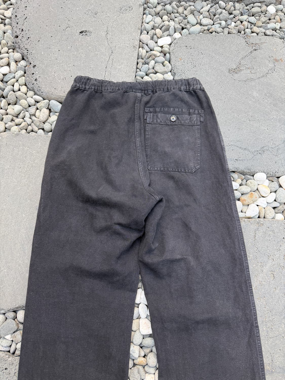1990s VETRA FADED BLACK 베트라 블랙 프렌치 워크팬츠 상품이미지7