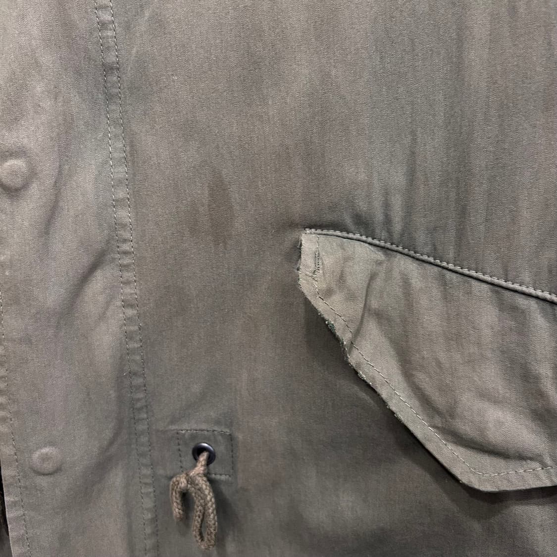 밀리터리 미군 오리지널 M-65 피쉬테일 개파카 상품이미지5