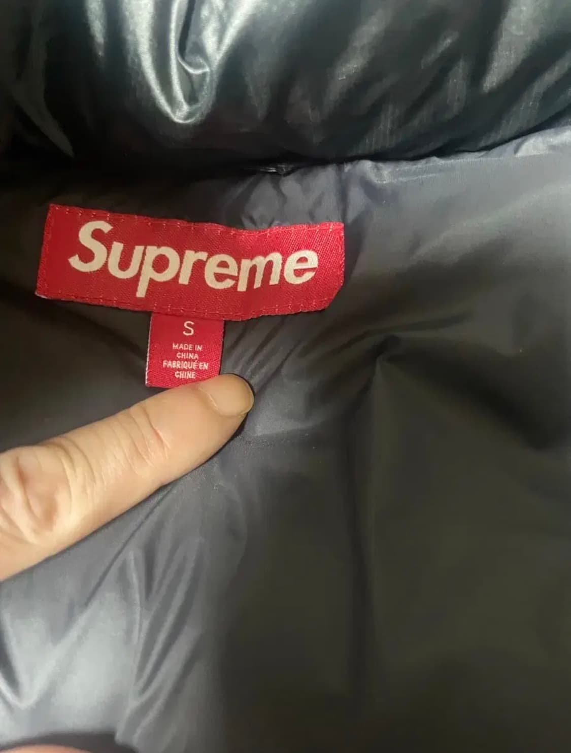 슈프림 페더웨이트 패딩 S 상품이미지4