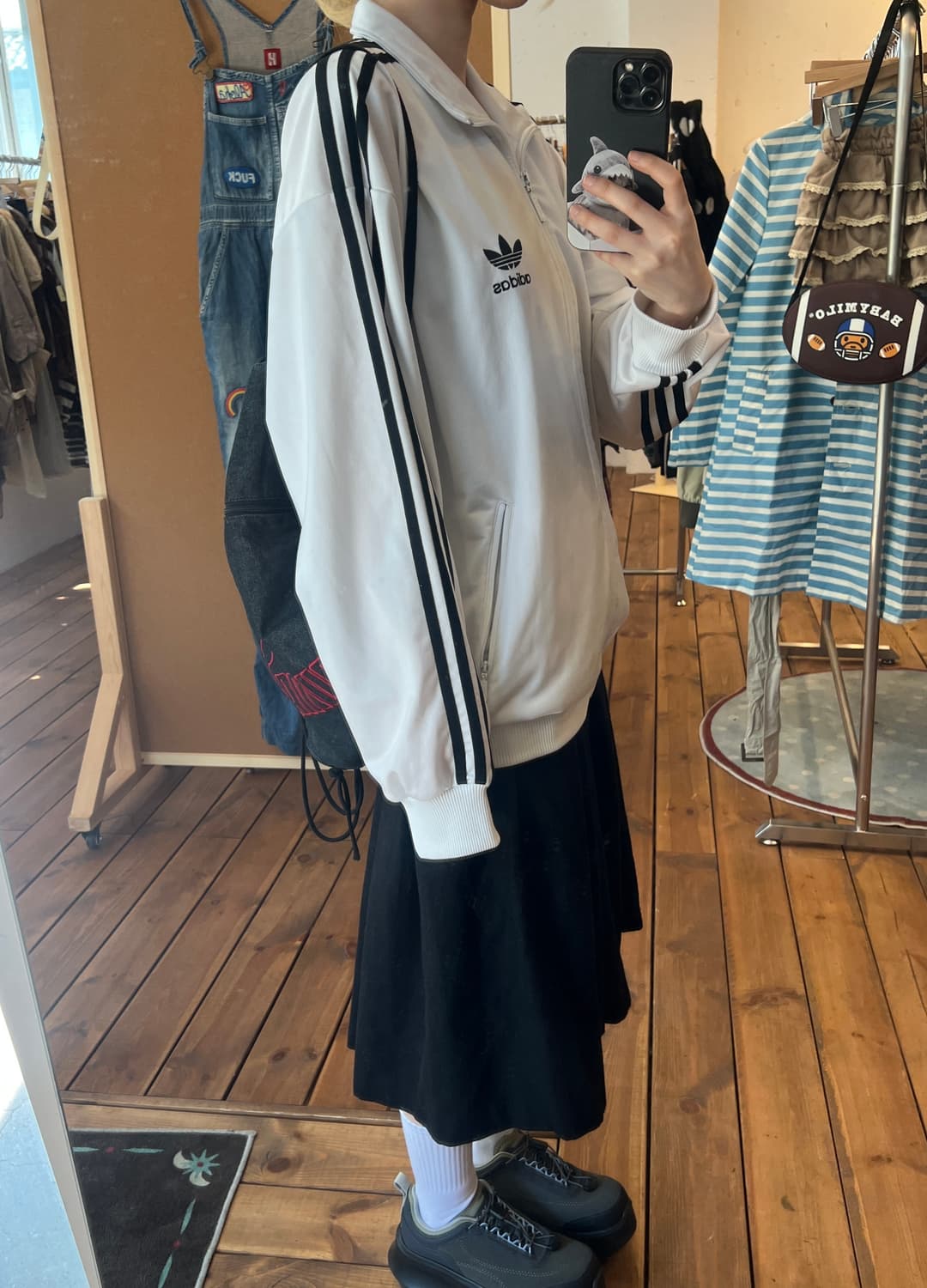 아디다스 90s 흰검 져지  상품이미지3