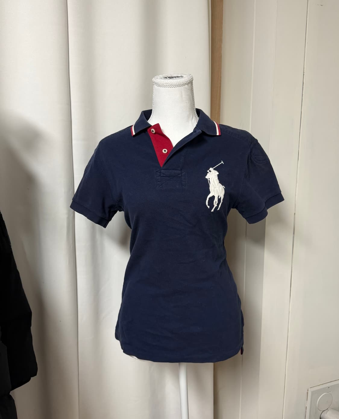 빅포니 폴로 랄프로렌 딱붙 Y2K 반팔 피케 상품이미지1