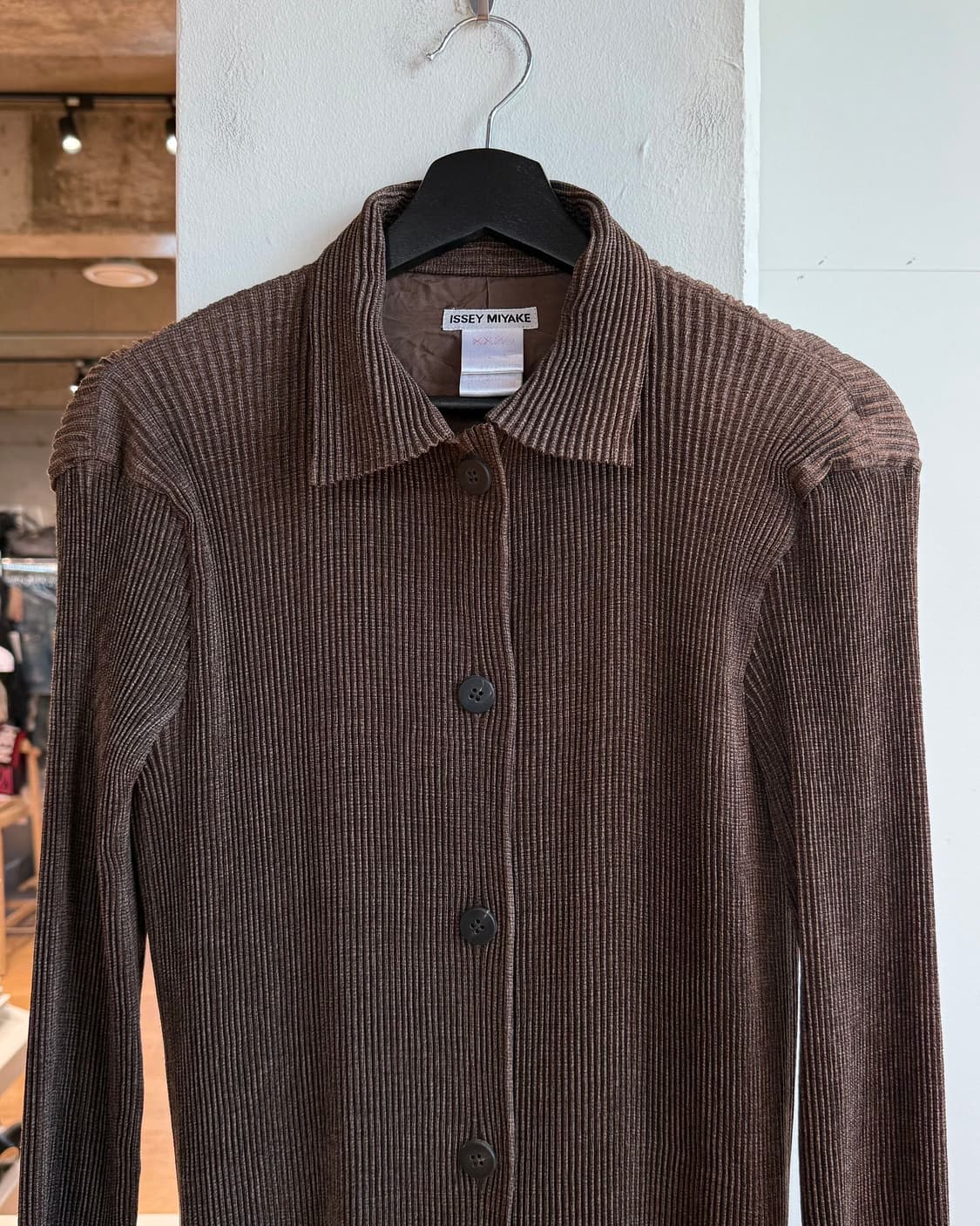 이세이미야케 브라운 링컬 셋업 상품이미지3