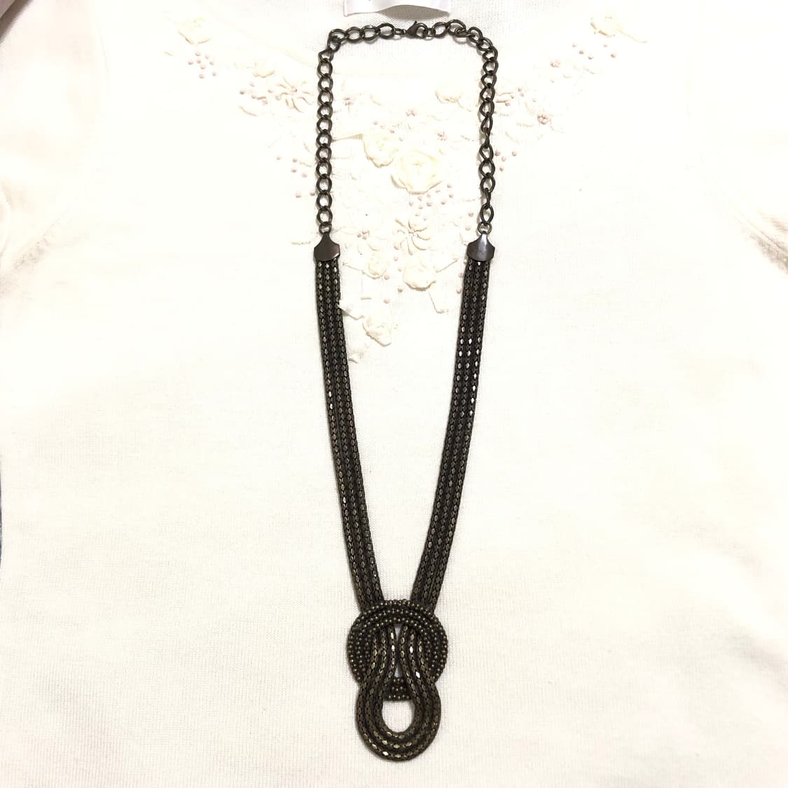 빈티지 오리엔탈 긱시크 그런지 갸루 펑크 와투케 뱀줄 앤틱 볼드 목걸이 상품이미지1