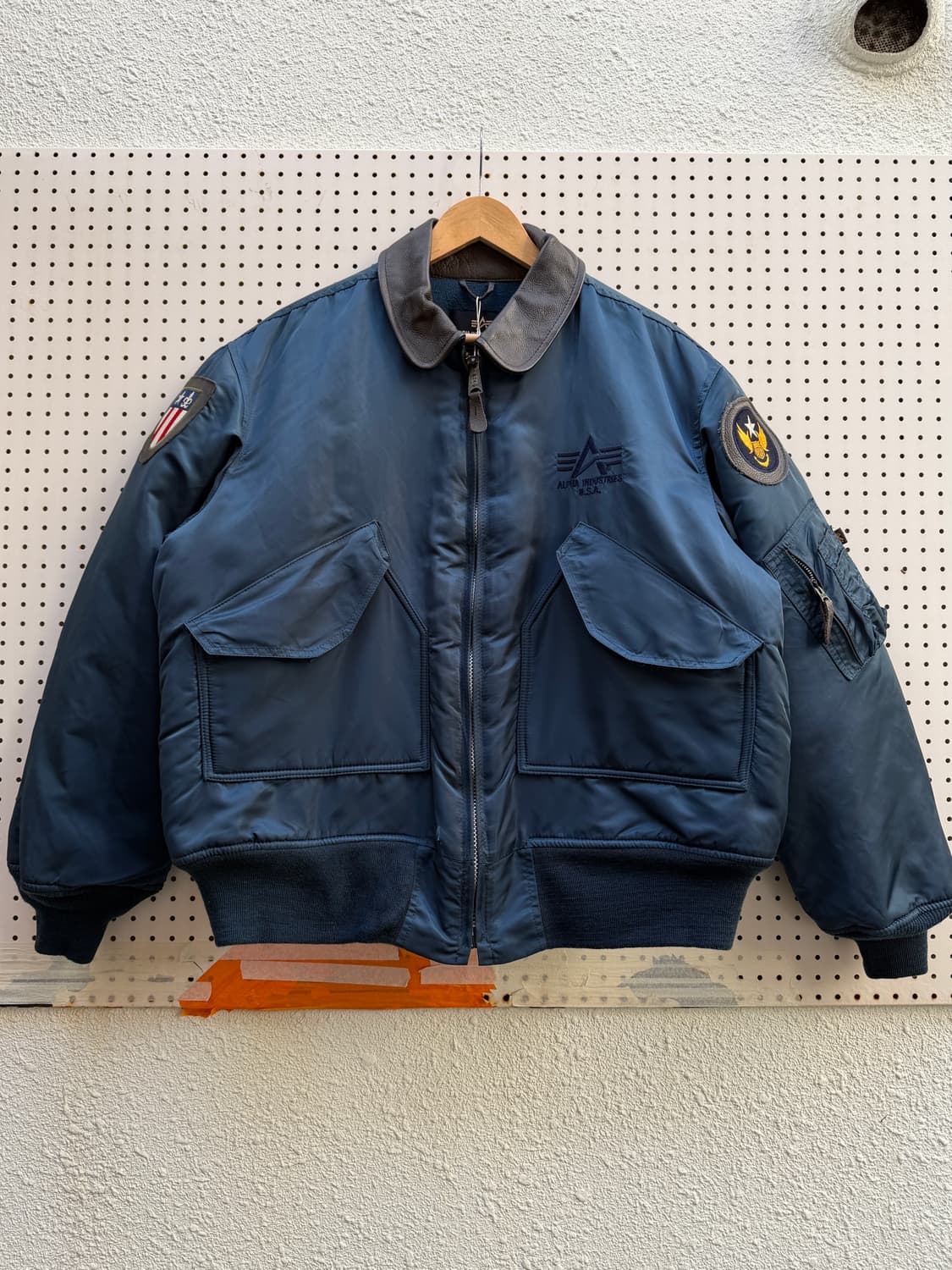 2000s ALPHA INDUSTRIES CWU 45 알파플라이트봄버 상품이미지1