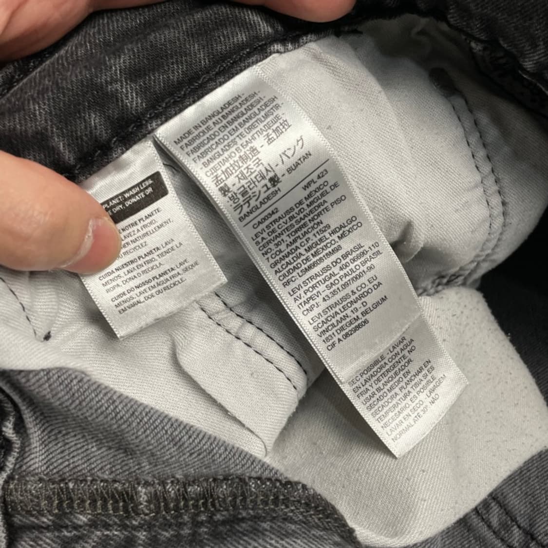 34 리바이스 502 청바지  상품이미지2