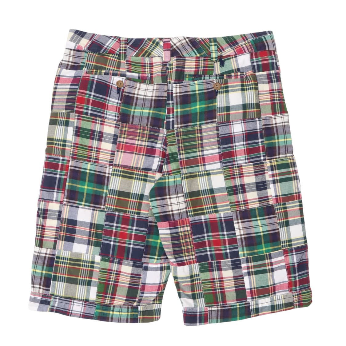 폴로 랄프로렌 패치워크 체크 쇼츠 상품이미지4
