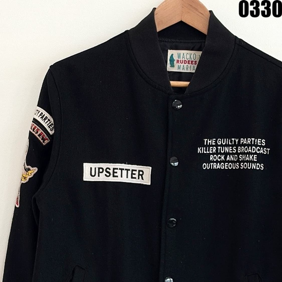 와코마리아 x 루디즈 RUDEES 스타디움 자켓 L 상품이미지5