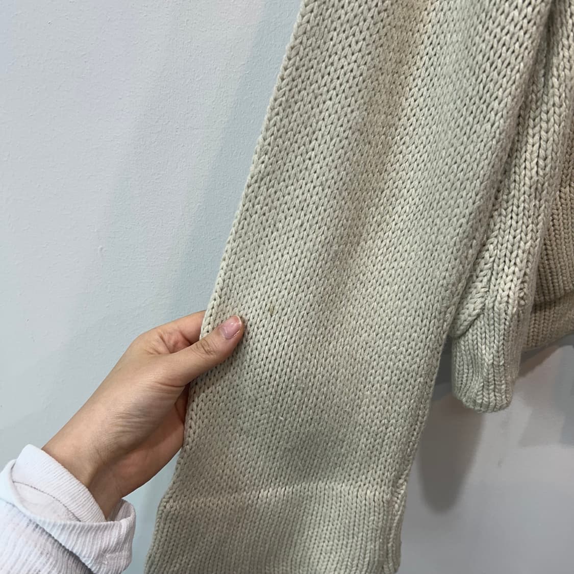 아이보리 더블버튼 가디건 상품이미지6