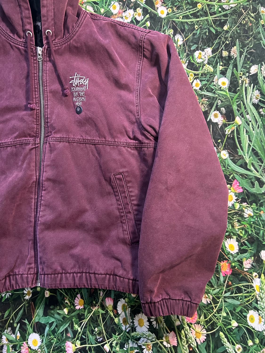 스투시 인슐레이트 워크 자켓 퍼플 XL 상품이미지3