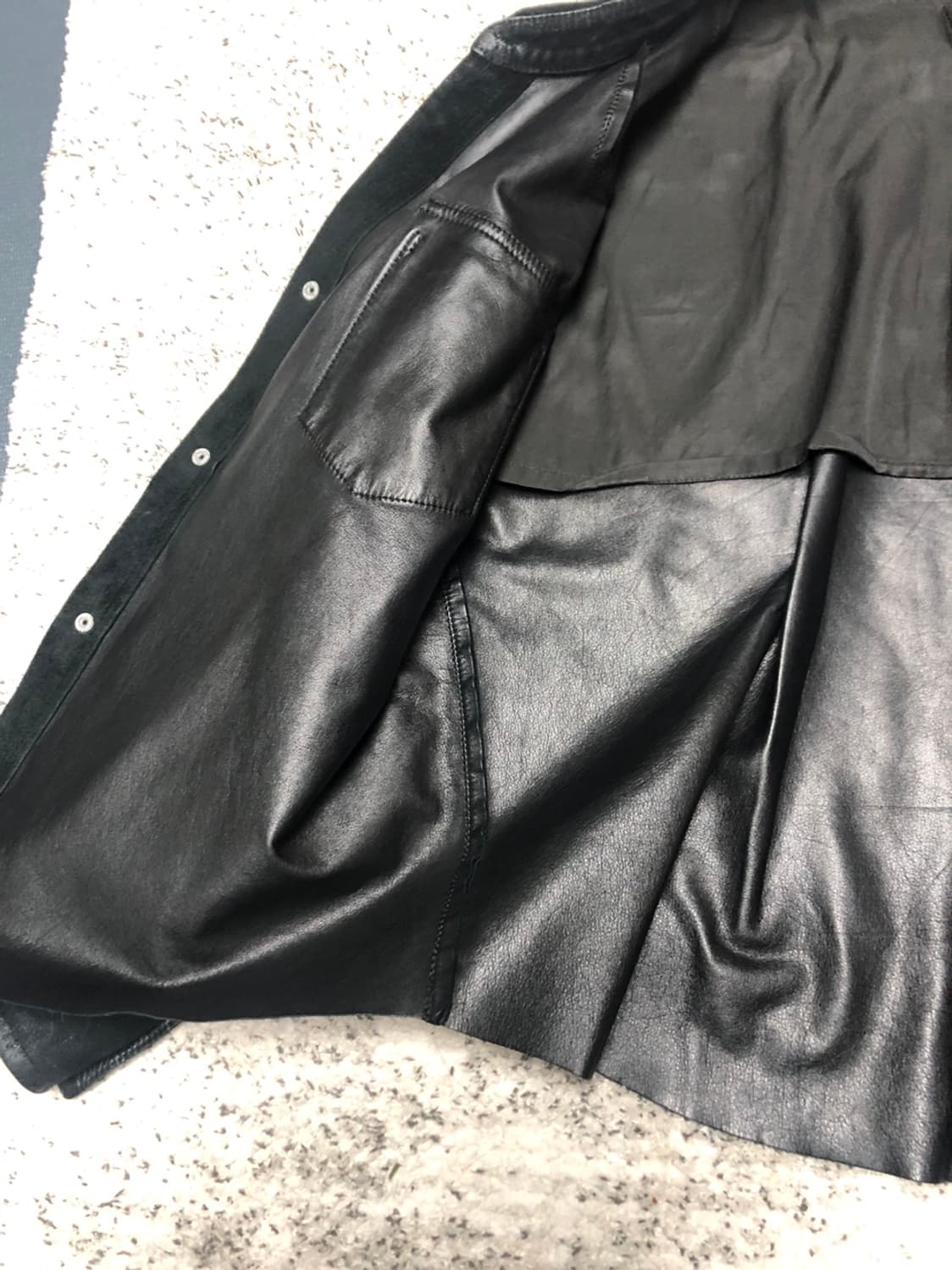 언유즈드 러프아웃 스웨이드 웨스턴 셔츠 상품이미지3