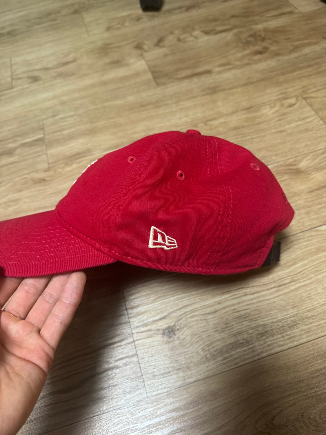 뉴에라 x 그라미치 언스트럭처 볼캡 스칼렛 상품이미지3