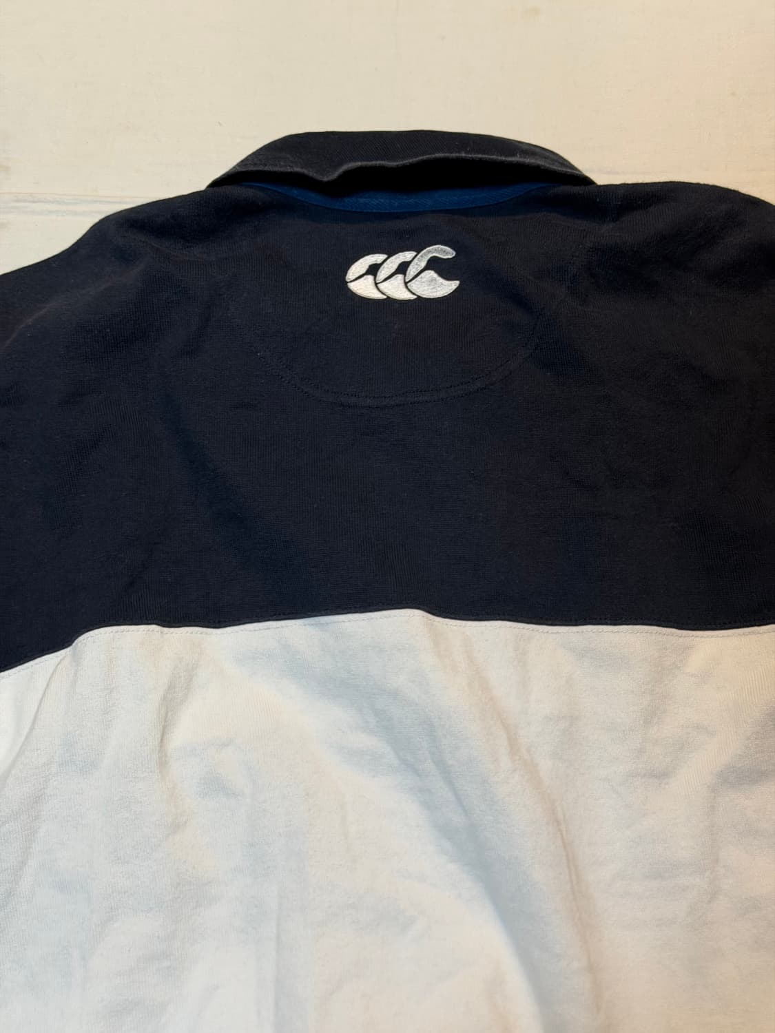 캔터베리 오브 뉴질랜드 치프키프 스트라이프 럭비티 상품이미지3